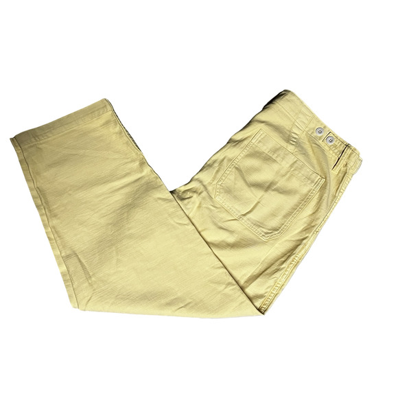 Madewell Pants - Madewell Pants Womens 32 Yellow Fatigue Utility Cotton Button Fly Workwear L8059